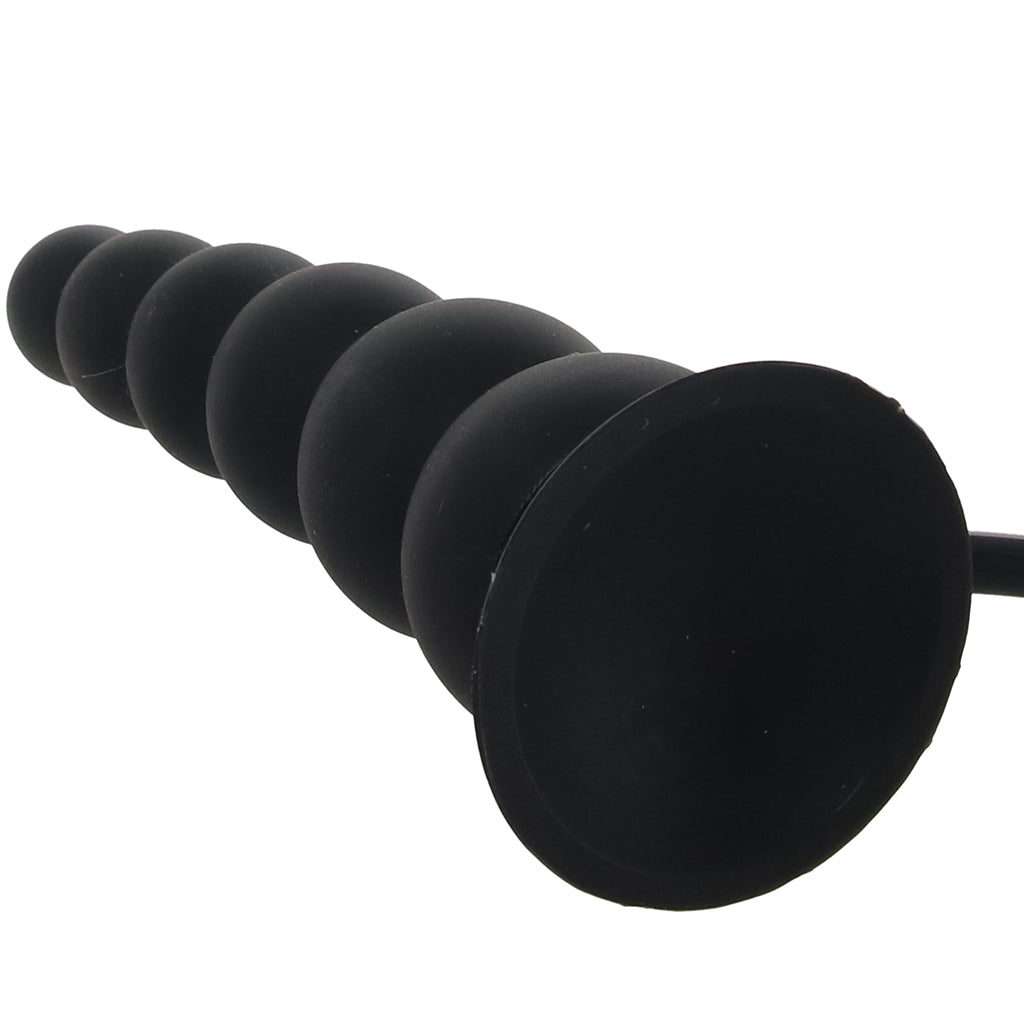 Size Up 7 Inch Ripple Inflatable Butt Plug Anal Sex Toys > Butt Plugs