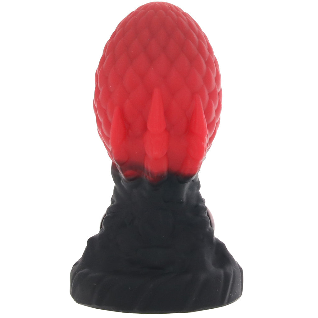Creature Cocks Eye of the Dragon Silicone Plug in Red Anal Sex Toys > Butt Plugs