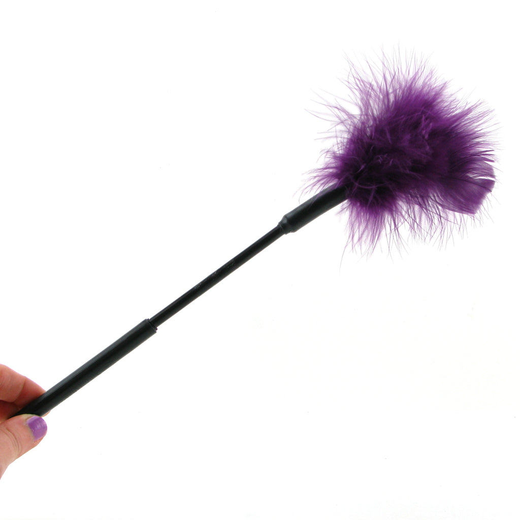 Feather Tickler 7 Inch in Purple Bondage and Fetish > Tools & Accessories