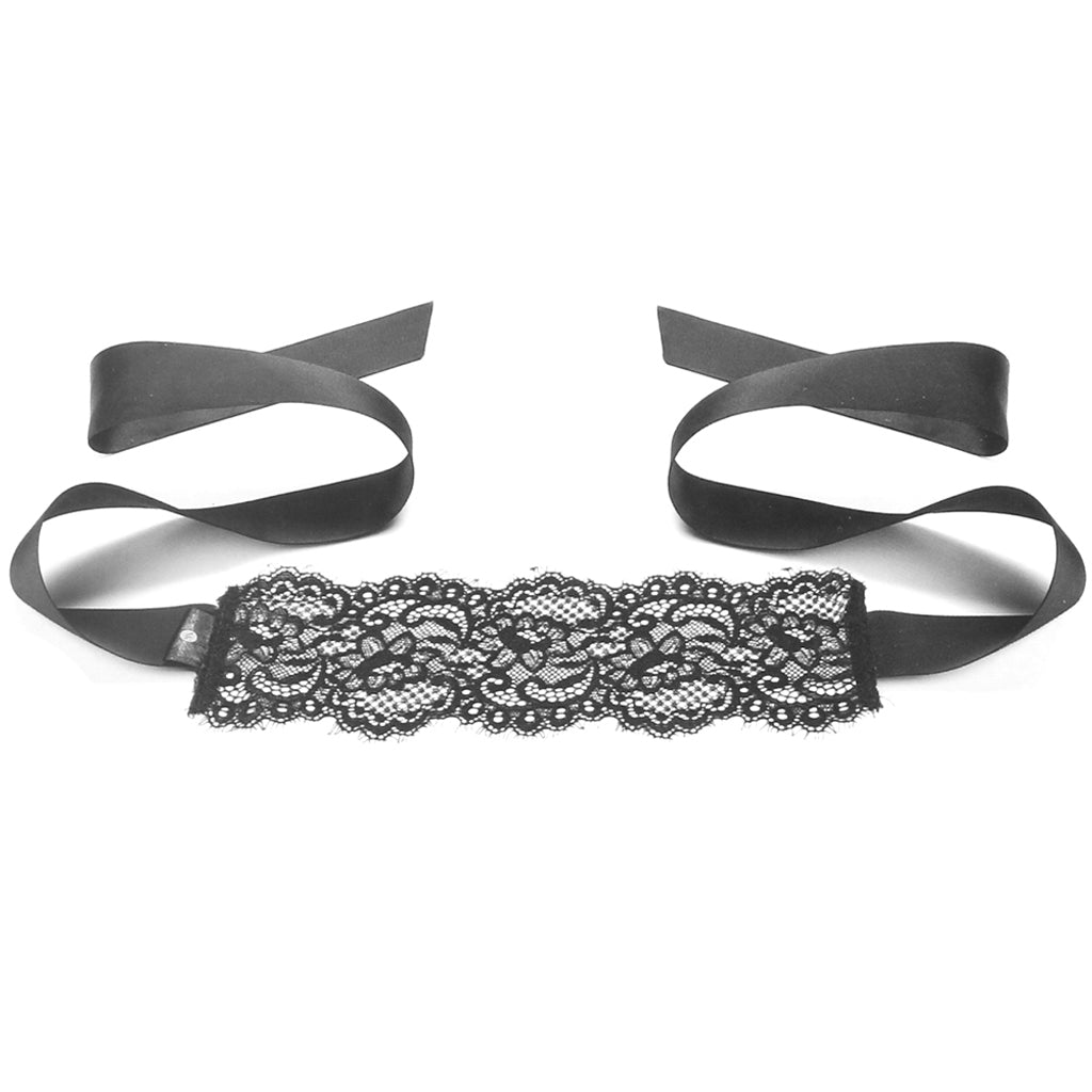 Secret Kisses Boudoir Lace Blindfold Bondage and Fetish > Pleasure Masks and Dress Up Play