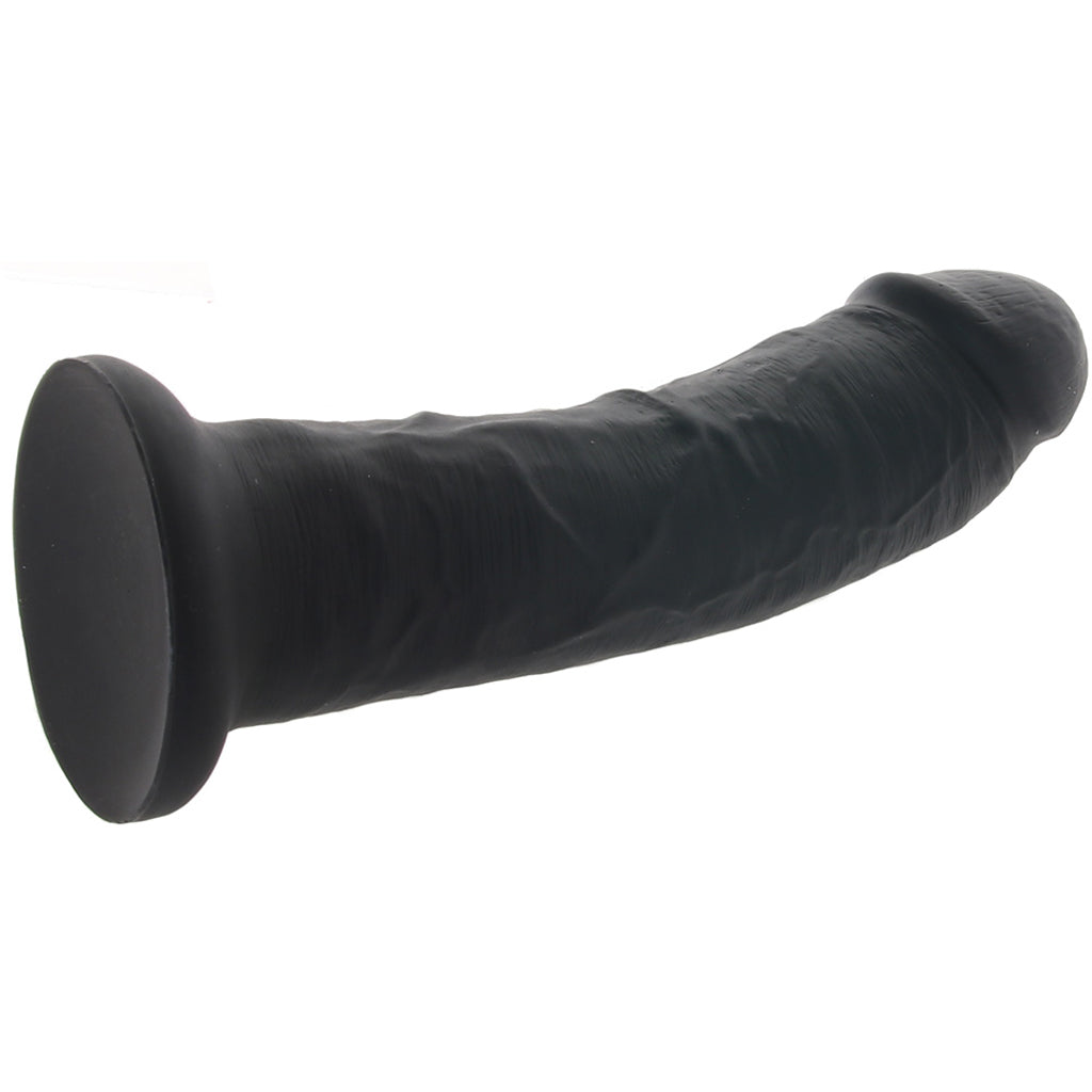 Colours Pleasures 7 Inch Girth Dildo in Black Dildo Sex Toys > Realistic Dildos