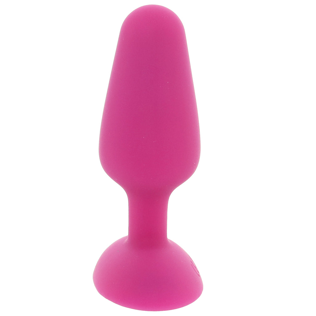 Bang! Vibrating Silicone Butt Plug in Pink Anal Sex Toys > Butt Plugs