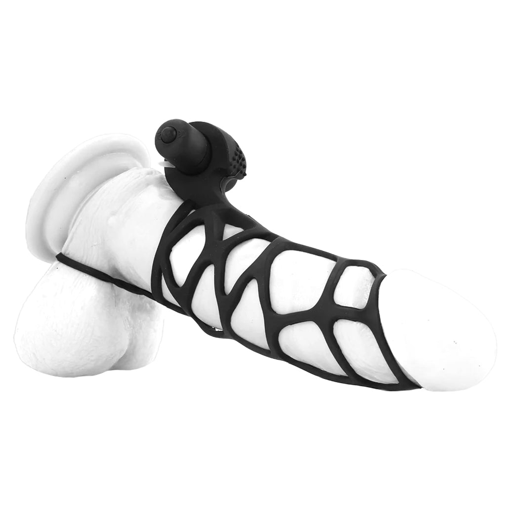 Extreme Silicone Power Cage in Black Bondage and Fetish > Cock and Ball Devices