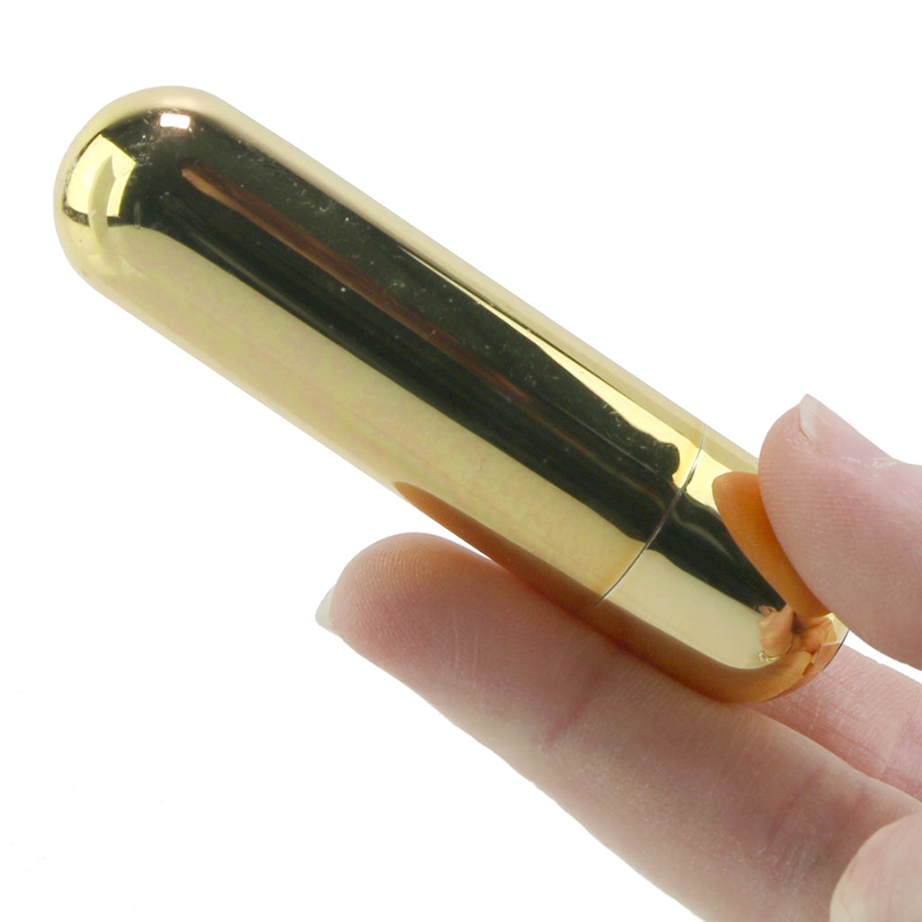 Rechargeable Hideaway Bullet Vibe in Gold Vibrators > Bullet and Egg Vibrators