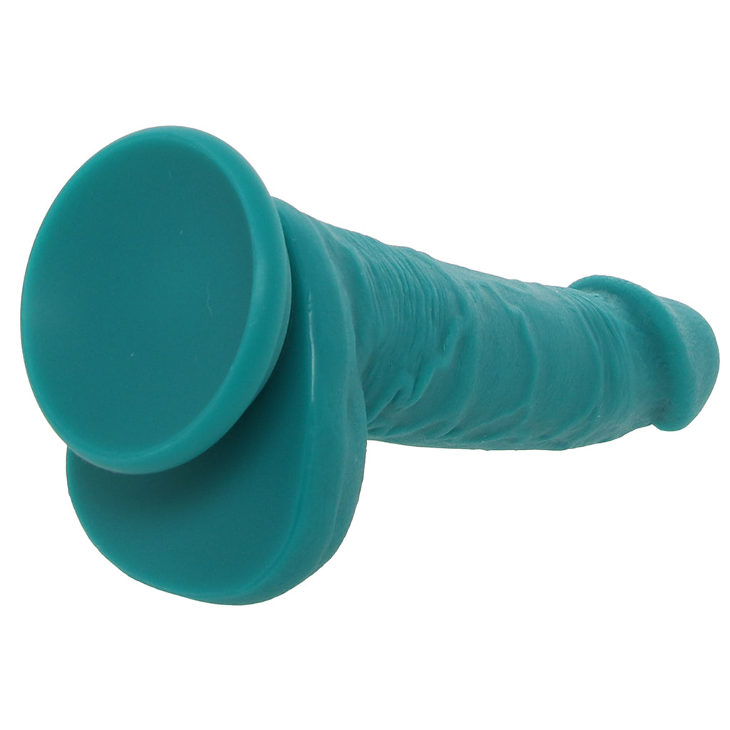 Declan 6.5 Inch Silicone Dildo in Green Dildo Sex Toys > Realistic Dildos