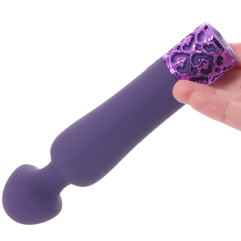 Royal Gems Scepter Vibe in Purple Vibrators > Wands