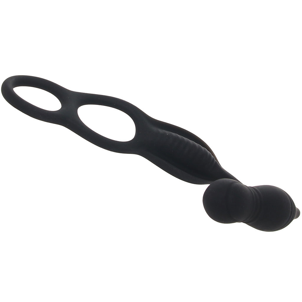 Jock Hyper Thrusting Anal Plug with Cock Ring