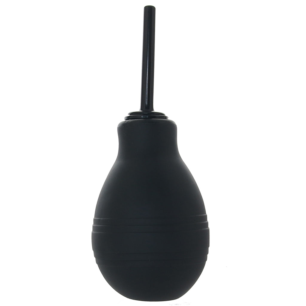 One-Way Anal Douche in Black Anal Sex Toys > Douche and Enema