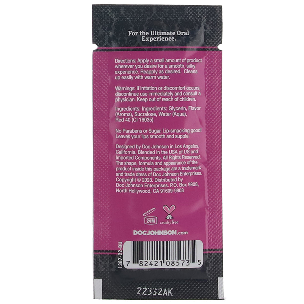 GoodHead Warming Oral Delight Gel .24oz in Strawberry Lubes and Lotions > Sexual Stimulants