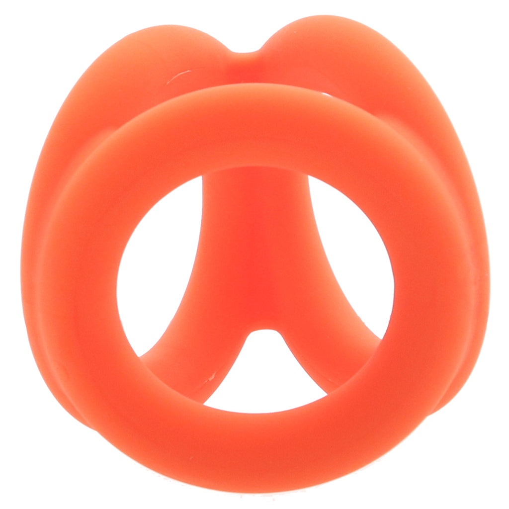 Alpha Liquid Silicone Tri-Ring Cock Rings