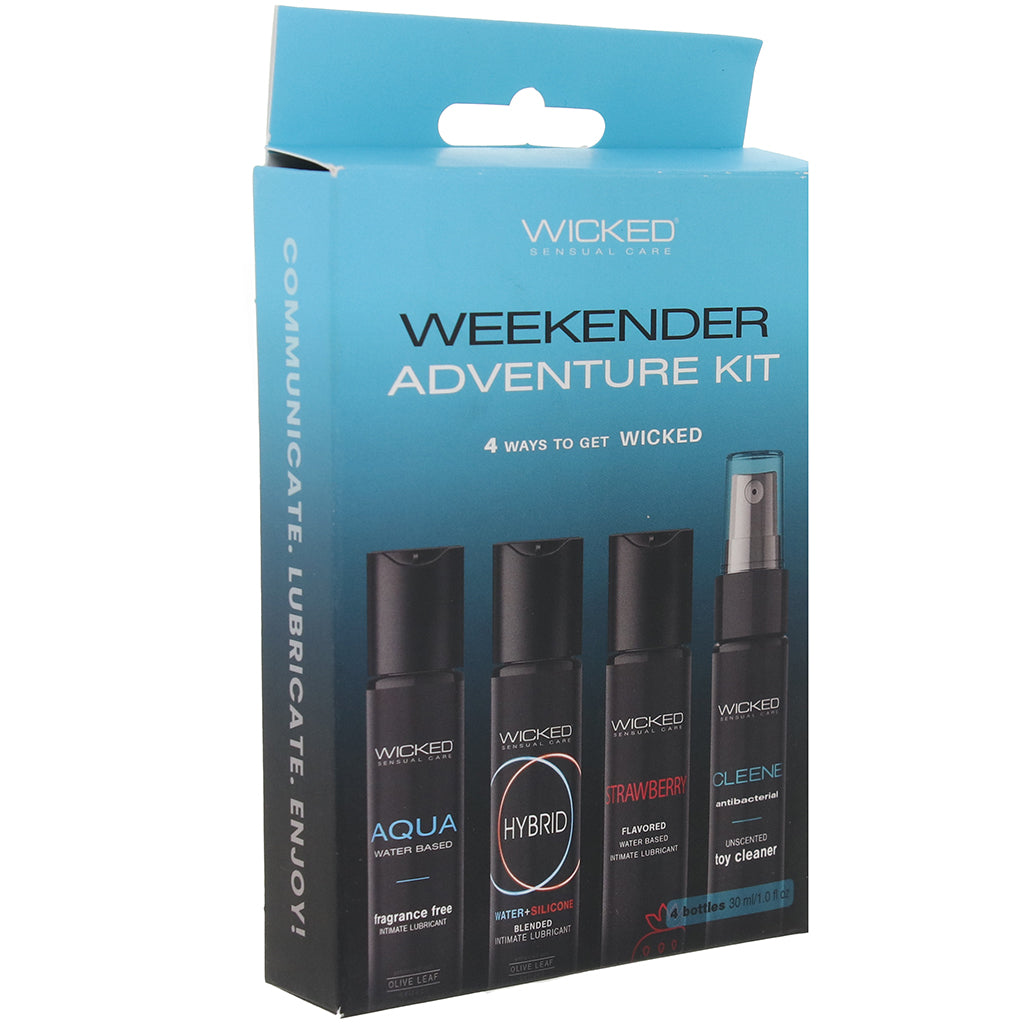 Weekender Adventure Lube Kit Lubes and Lotions > Water Based Sex Lubes