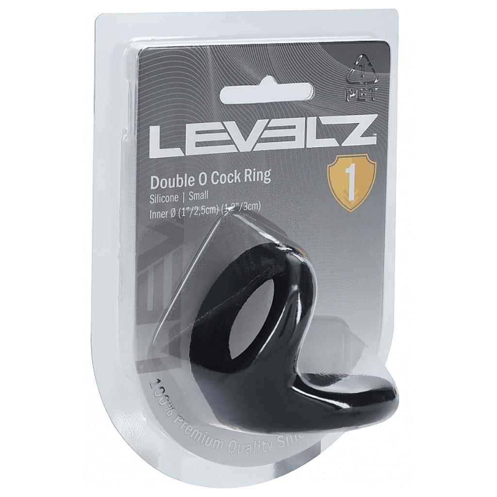 LEVELZ Small Double O Cock Ring in 1"/2.5cm Cock Rings