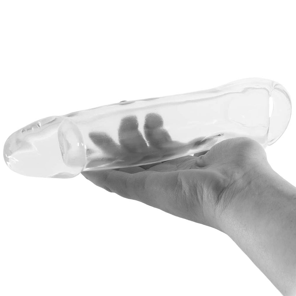 Renegade Large Fantasy Extension in Clear Male Enhancement > Extenders and Sleeves
