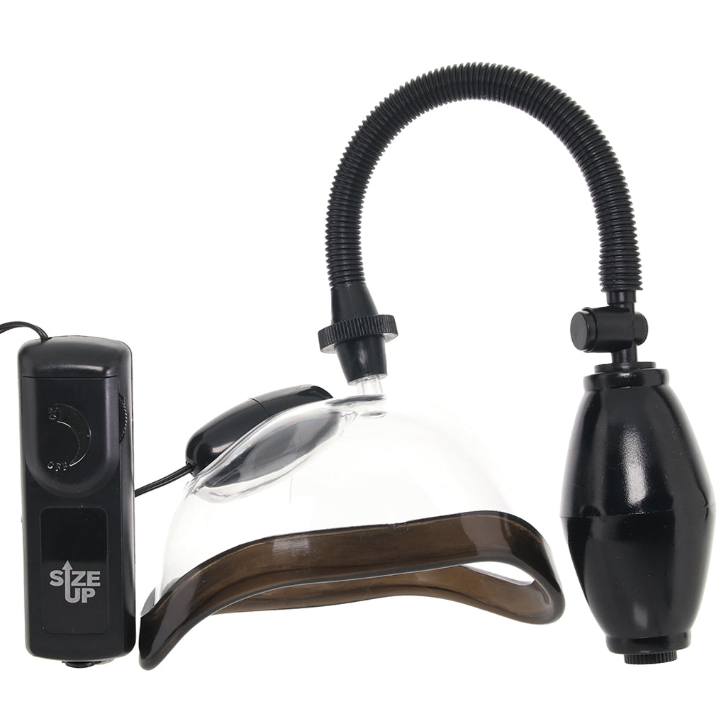 Size Up Vibrating Pussy Pump Vibrators > Clitoral Suction & Stimulation