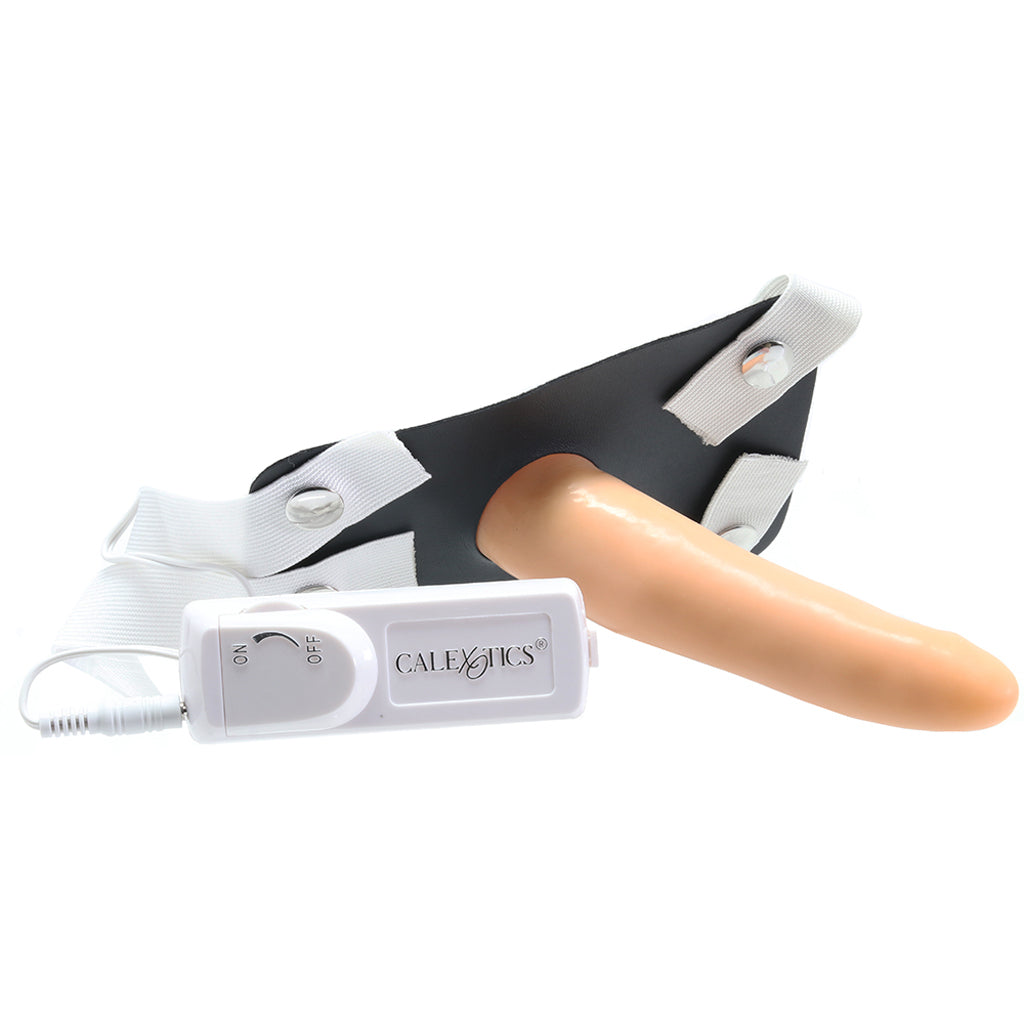 Vibrating Slender Penis Harness Vibrators > Strap-On & Wearable