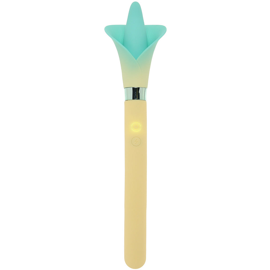 Vala Fiercely Powerful Silicone Flower Vibe in Yellow Vibrators > Clitoral Stimulators
