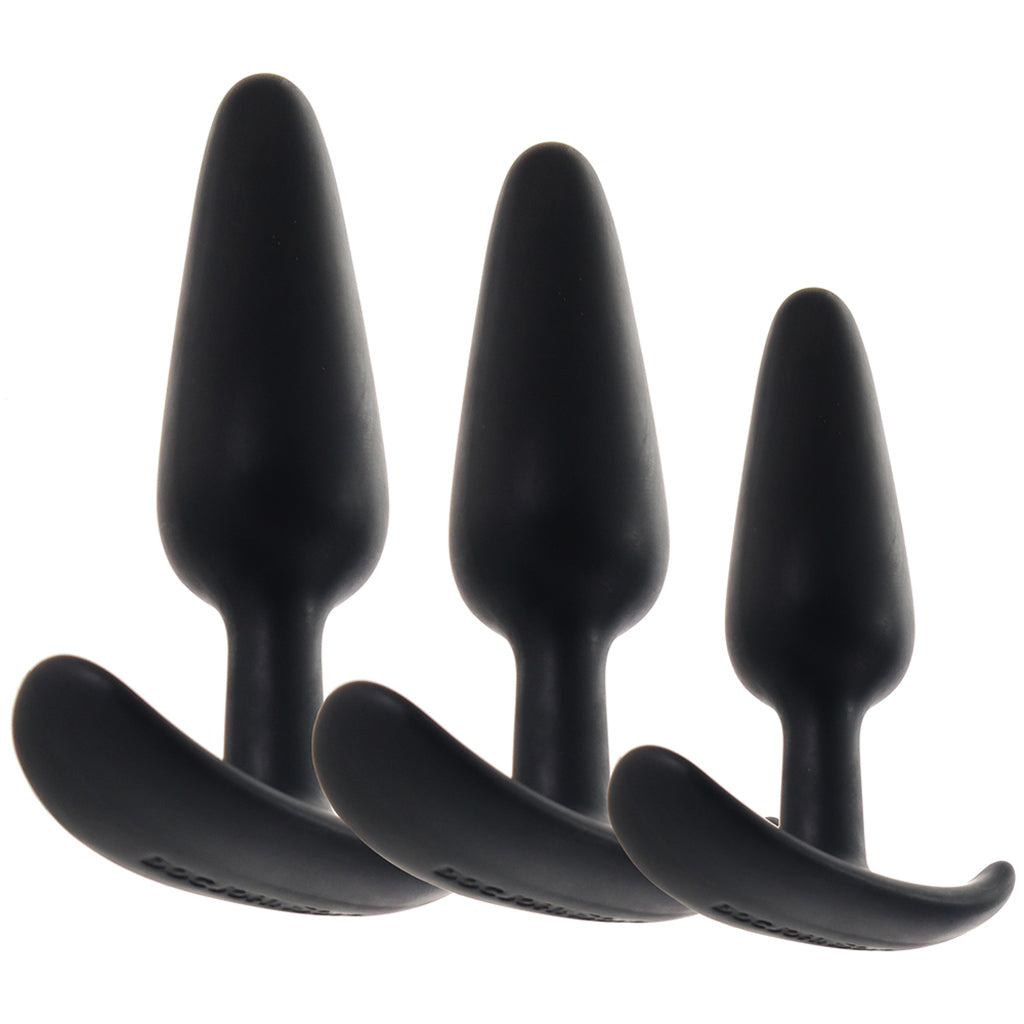 3 Piece Anal Trainer Set In A Bag Anal Sex Toys > Butt Plugs