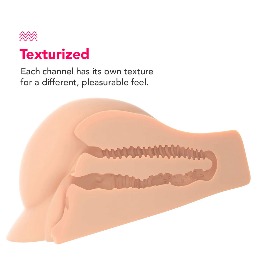 PDX Plus Perfect Ass Masturbator in Light Male Masturbators > Realistic Butts