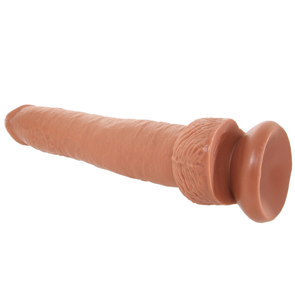 King Cock 14 Inch Cock with Balls in Tan Dildo Sex Toys > Large Dildos