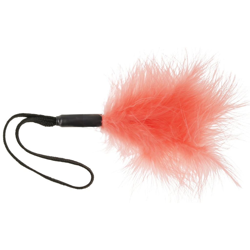 S&M Peaches 'n CreaMe Wrist Feather Ticker in Peach Sensual Love > Ticklers & Teasers