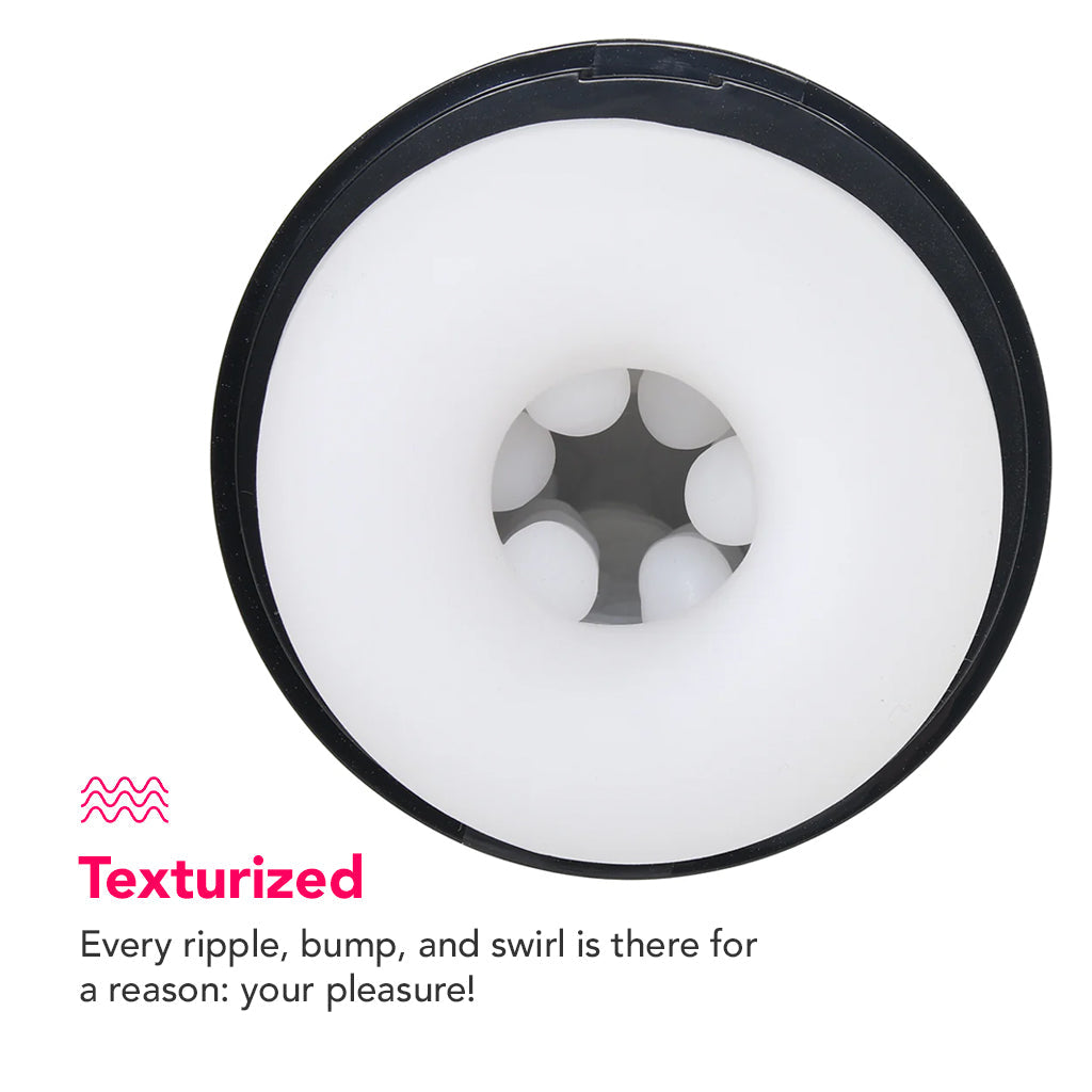 PDX Elite Milk Me Hotter Auto Stroker with Heating Base Male Masturbators > Auto Strokers