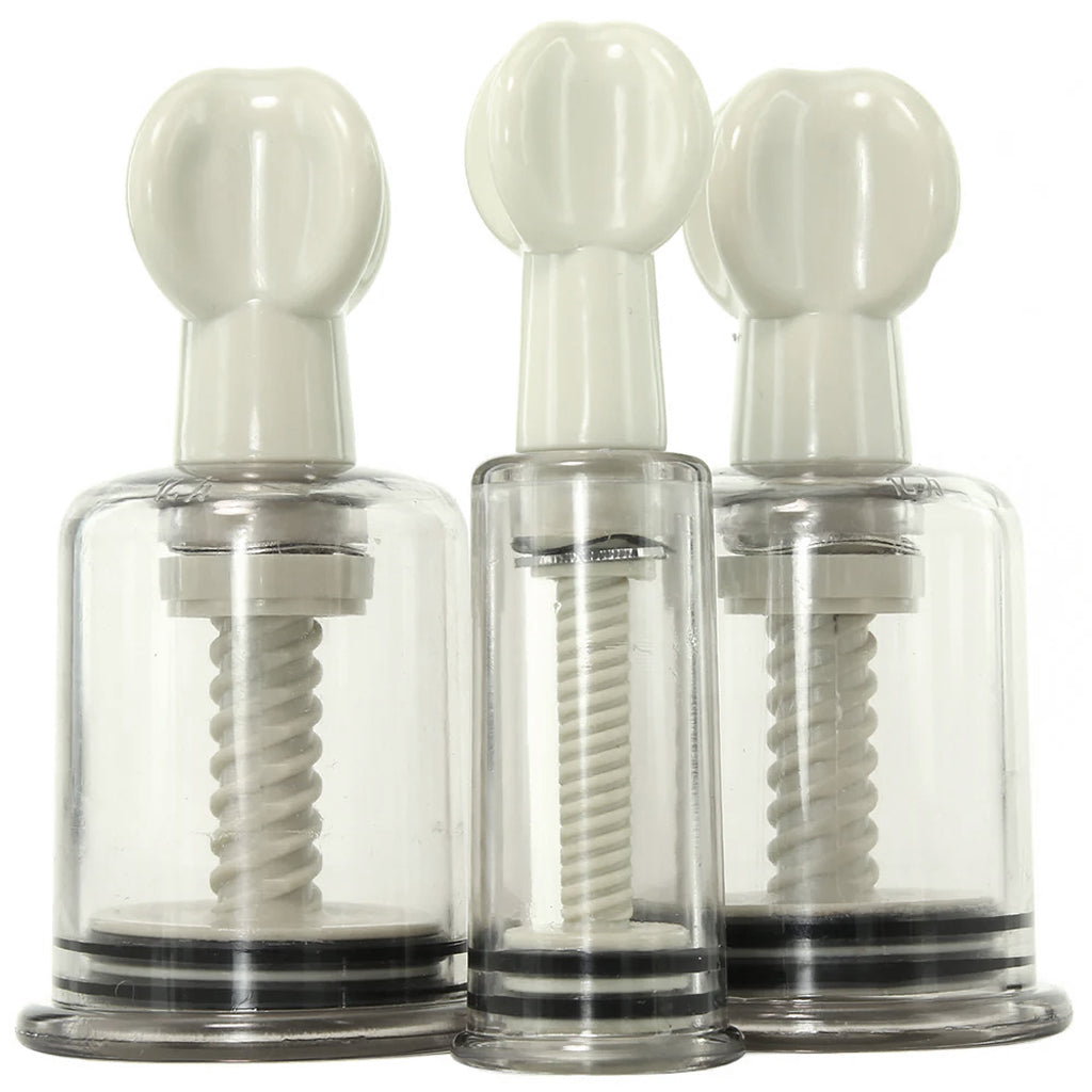 Clit & Nipple Suckers Set Bondage and Fetish > Nipple Stimulators & Clamps