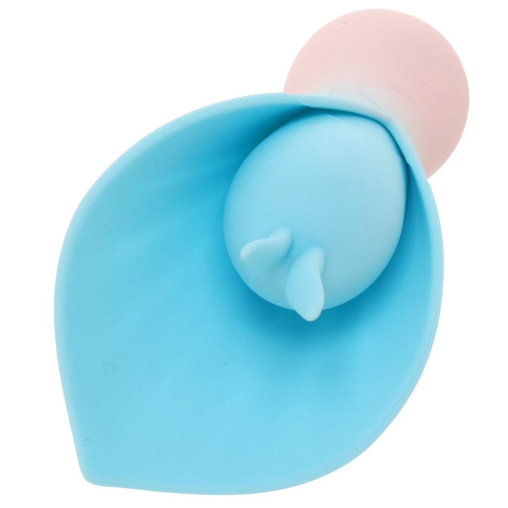 Mina Fiercely Powerful Fluttering Flower Vibe in Blue Vibrators > Clitoral Stimulators