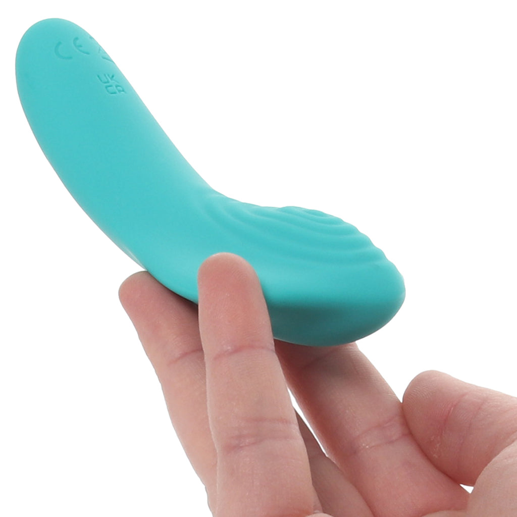 Slay Pleaser Clitoral Stimulator in Teal Vibrators > Clitoral Stimulators