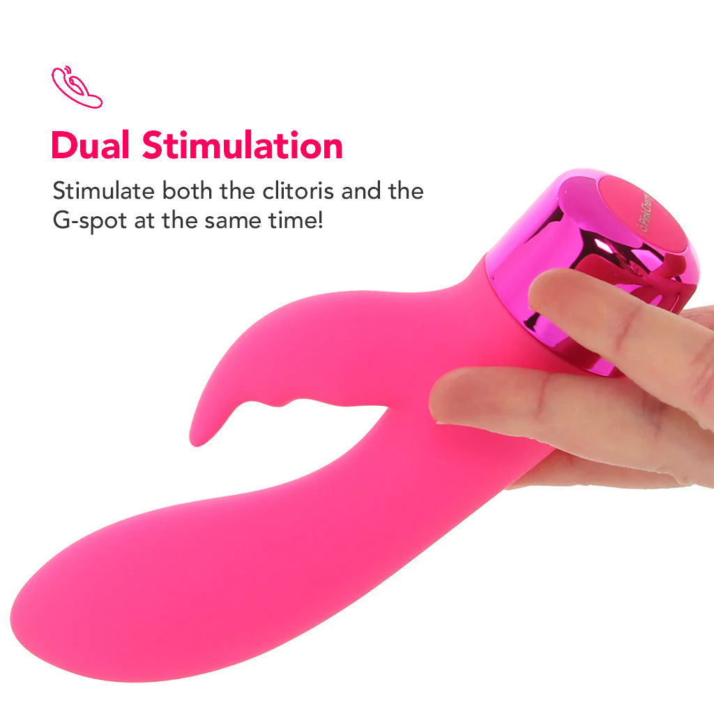 PinkCherry Right On Rabbit Silicone Dual Motor Vibe Vibrators > Rabbit Vibrators