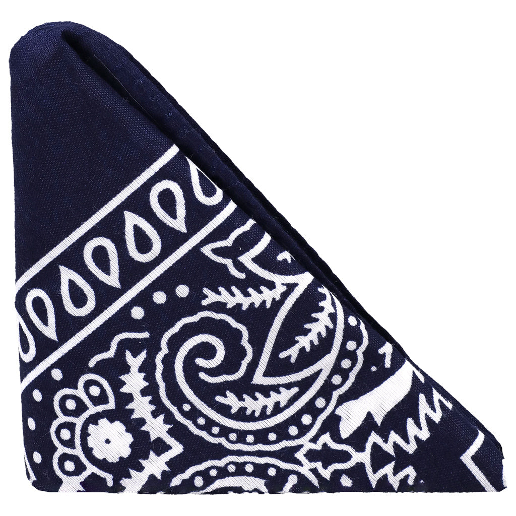 Rock Solid The Code C-Ring and Bandana Set in Navy Blue Cock Rings