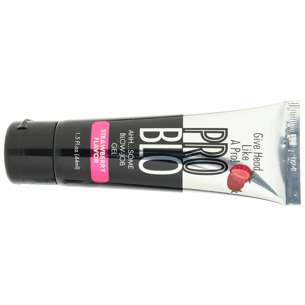 Pro Blo Flavored Oral Gel 1.5oz/44ml in Strawberry Lubes and Lotions > Sexual Stimulants