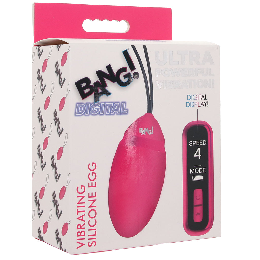 Bang! Egg Vibe with Digital Remote Vibrators > Bullet and Egg Vibrators