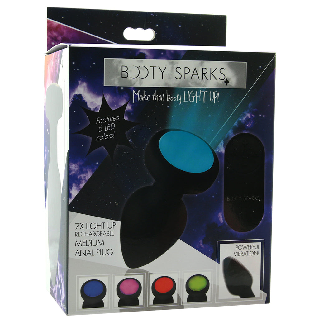 Booty Sparks 7X Light Up Butt Plug in Medium Anal Sex Toys > Butt Plugs