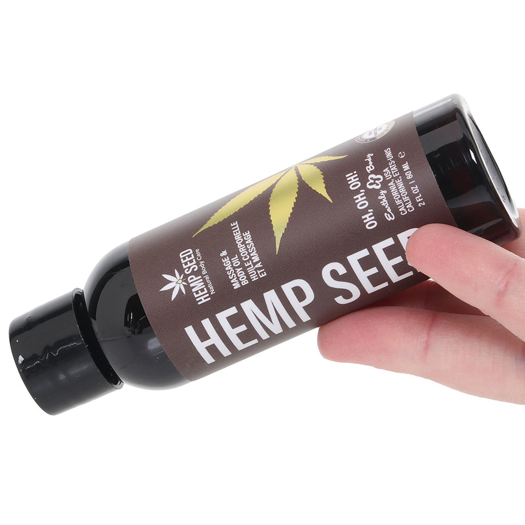 Hemp Seed Massage Oil Gift Set in 3 x 2oz/60ml Sensual Love > Massage