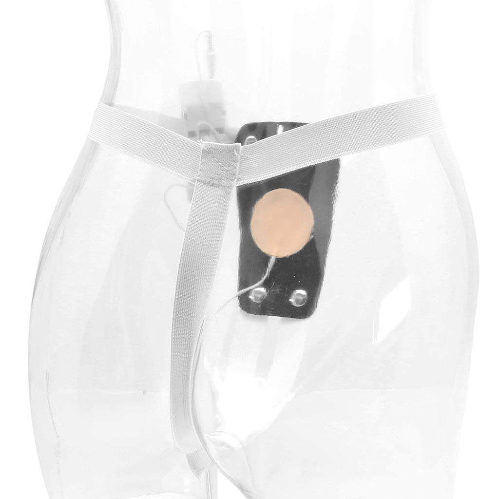 Vibrating Slender Penis Harness Vibrators > Strap-On & Wearable