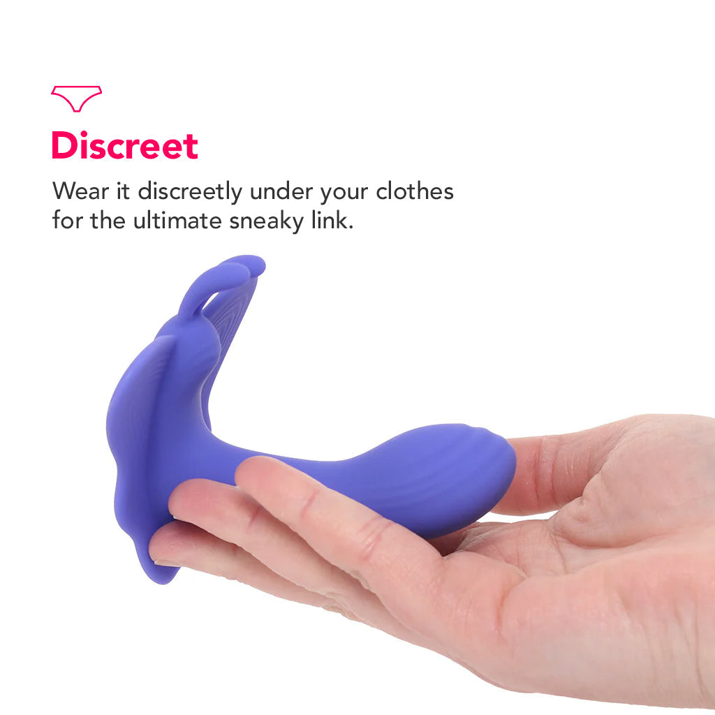 Connect App Controlled Venus Butterfly Wearable Vibe Vibrators > Wearable & Panty Vibrators