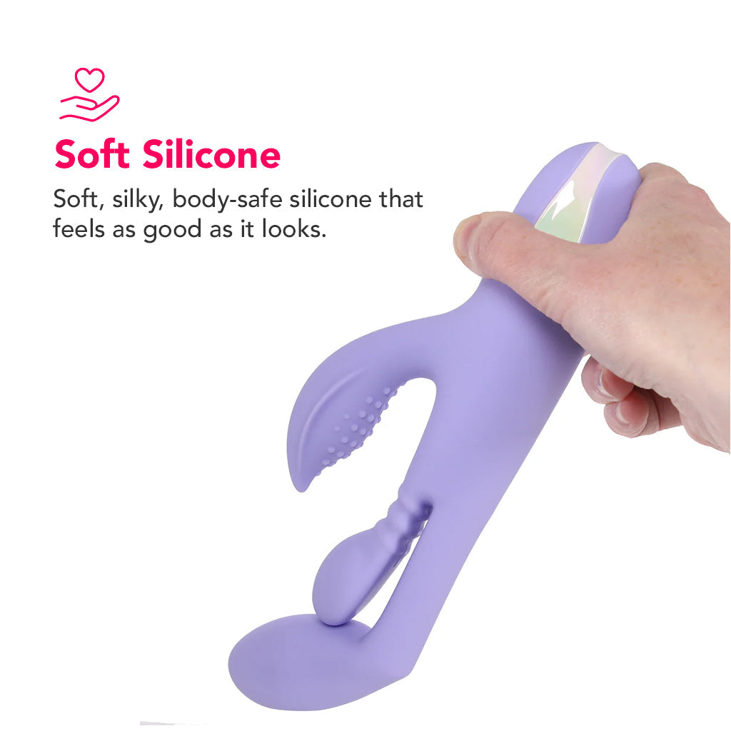 Playboy Nubbin Rubbin Rabbit Vibe Vibrators > Rabbit Vibrators