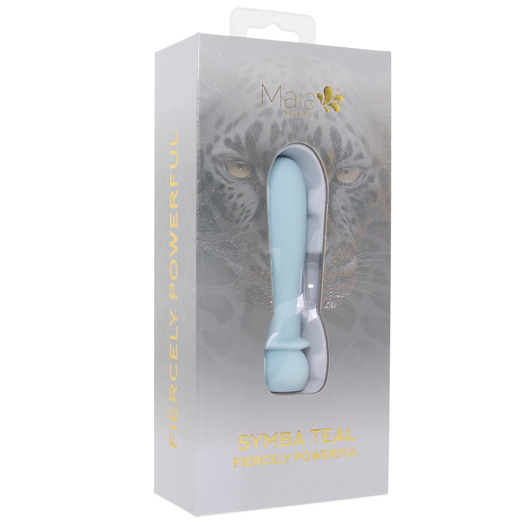 Symba Fiercely Powerful Smooth Bullet Vibe in Teal Vibrators > Bullet and Egg Vibrators
