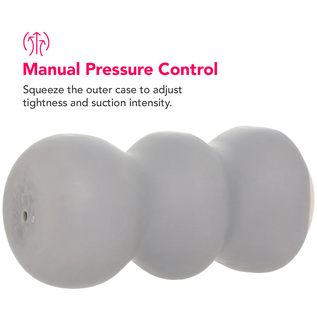The Gripper Ripple Grip Masturbator Male Masturbators > Self-Contained Strokers