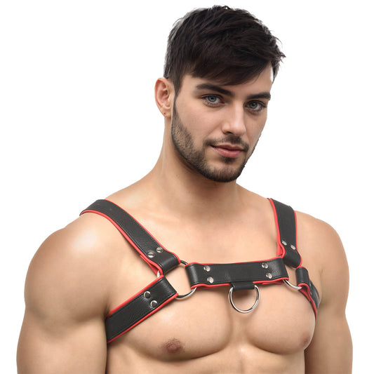 Strict Leather English Bulldog Harness Bondage and Fetish > Men's Bondage Wear