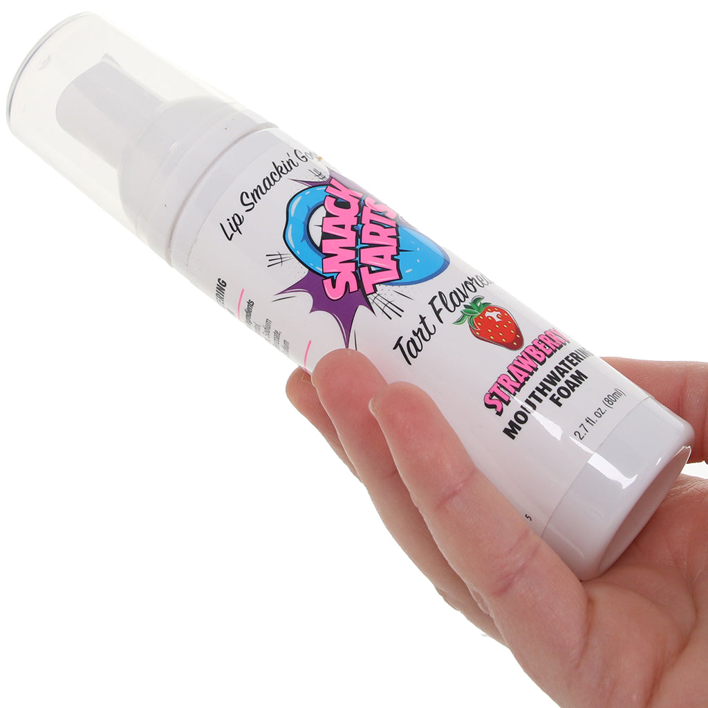 Smack Tarts Mouthwatering Foam 2.7oz/80ml in Strawberry Lubes and Lotions > Flavored Sex Lubes