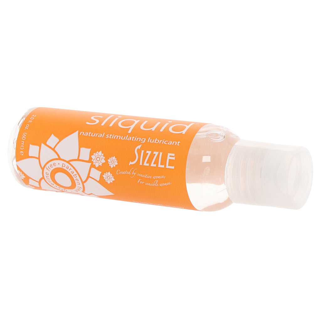 Sizzle Natural Stimulating Lubricant in 2oz/60ml Lubes and Lotions > Stimulating Lubricants
