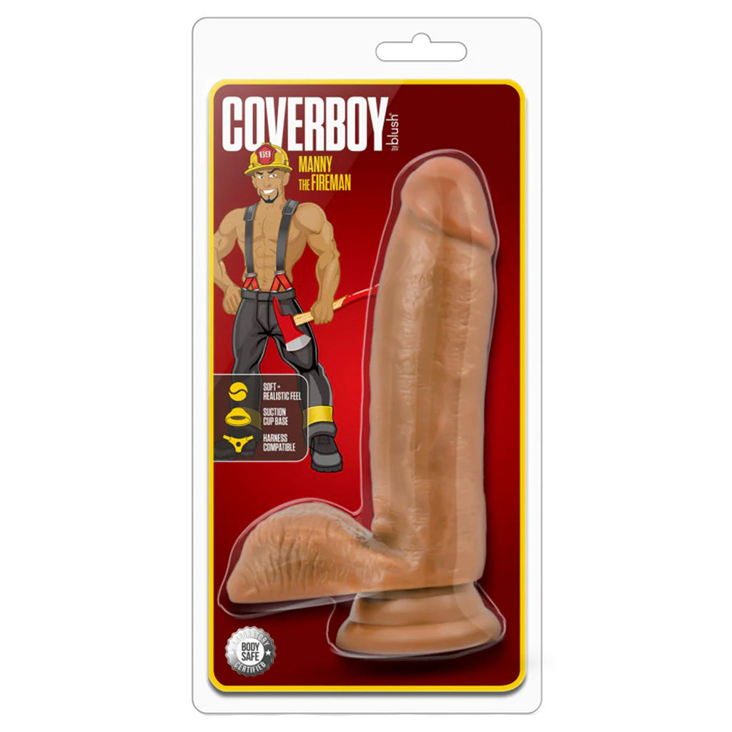 Coverboy Manny The Fireman Dildo Dildo Sex Toys > Realistic Dildos