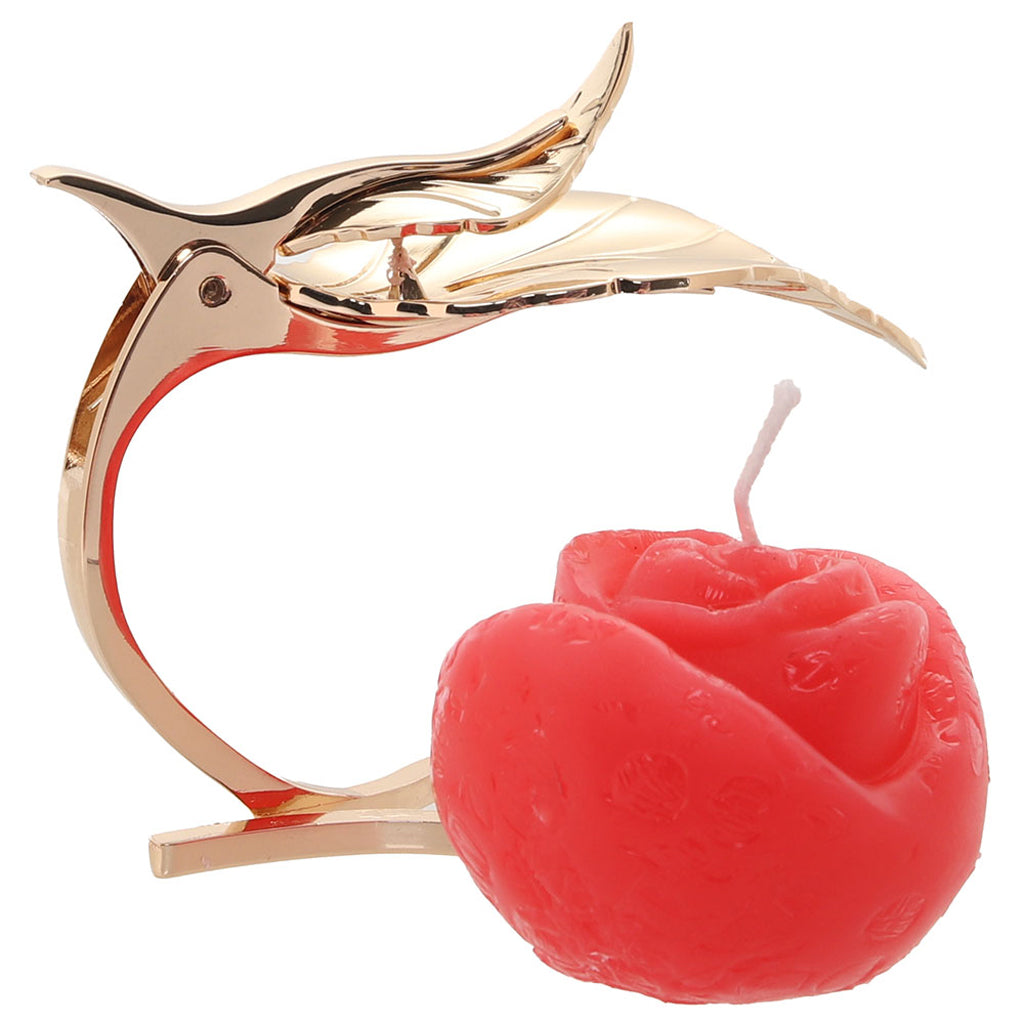 Master Series Burning Passion Rose Candle & Holder Bondage and Fetish > Tools & Accessories