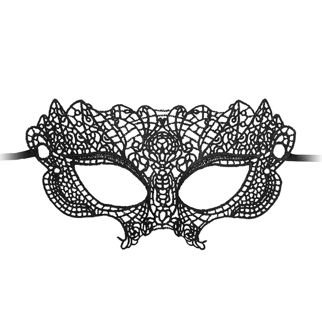 Ouch! Princess Lace Mask in Black Bondage and Fetish > Pleasure Masks and Dress Up Play