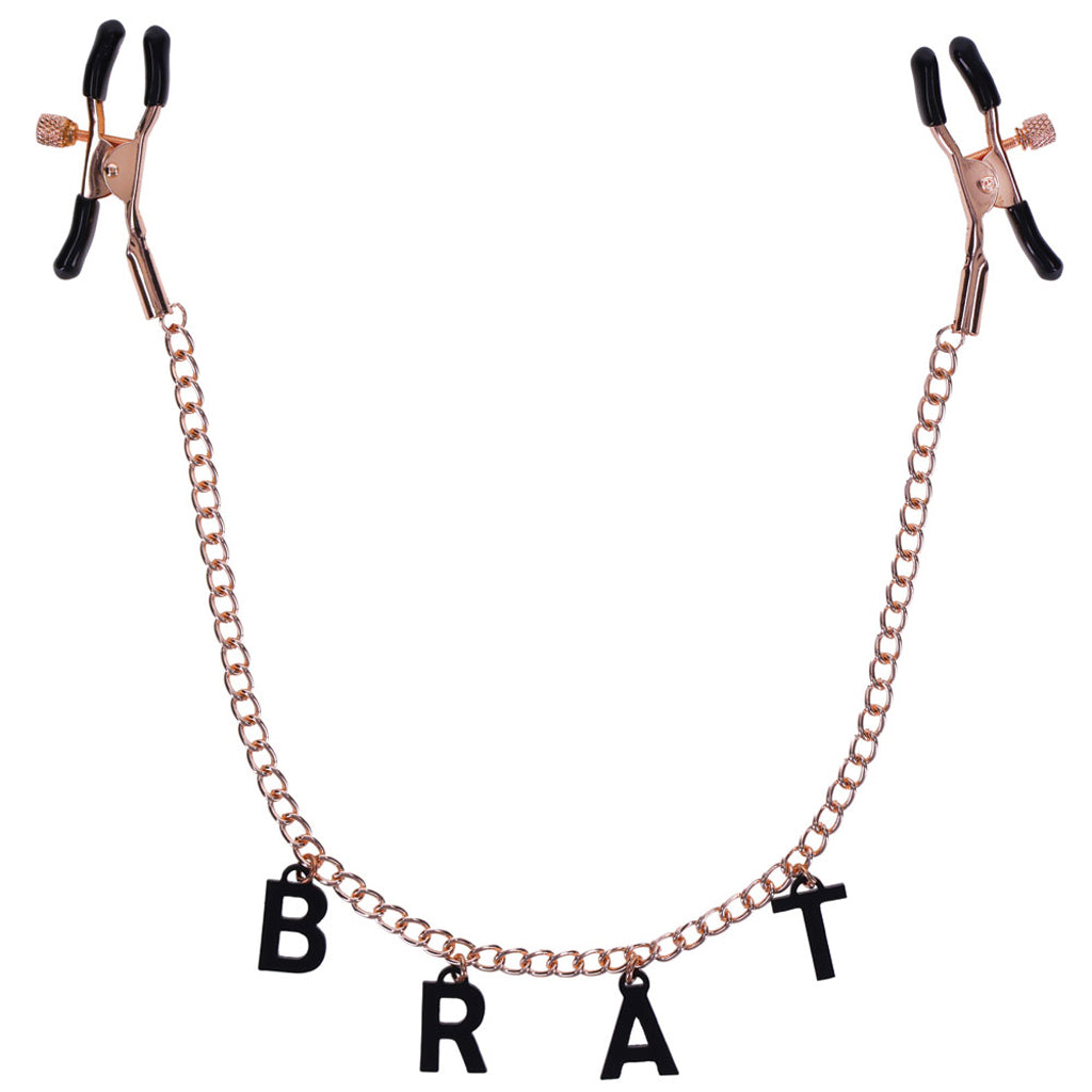 Sex & Mischief Brat Charmed Nipple Clamps Bondage and Fetish > Nipple Stimulators & Clamps