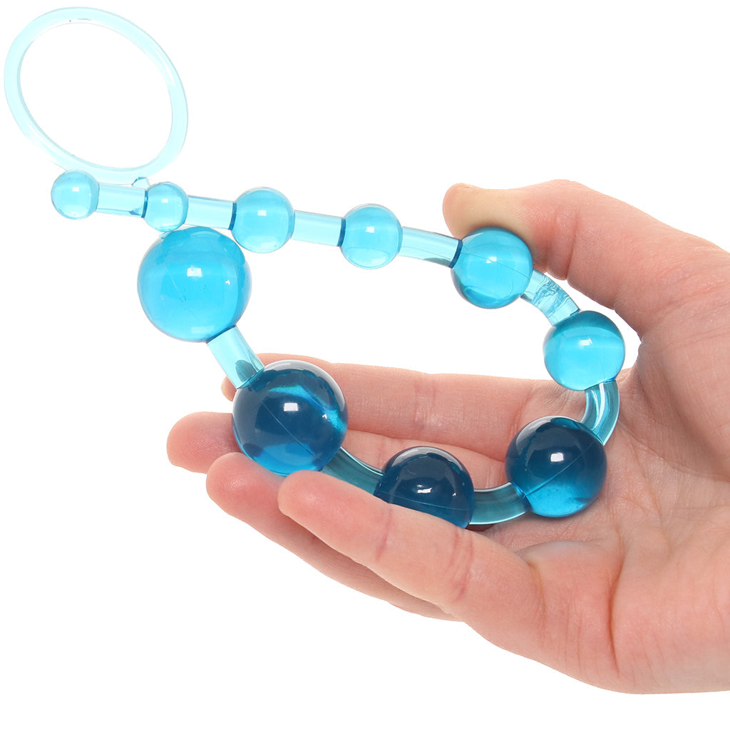 X-10 Anal Beads in Blue Anal Sex Toys > Anal Beads