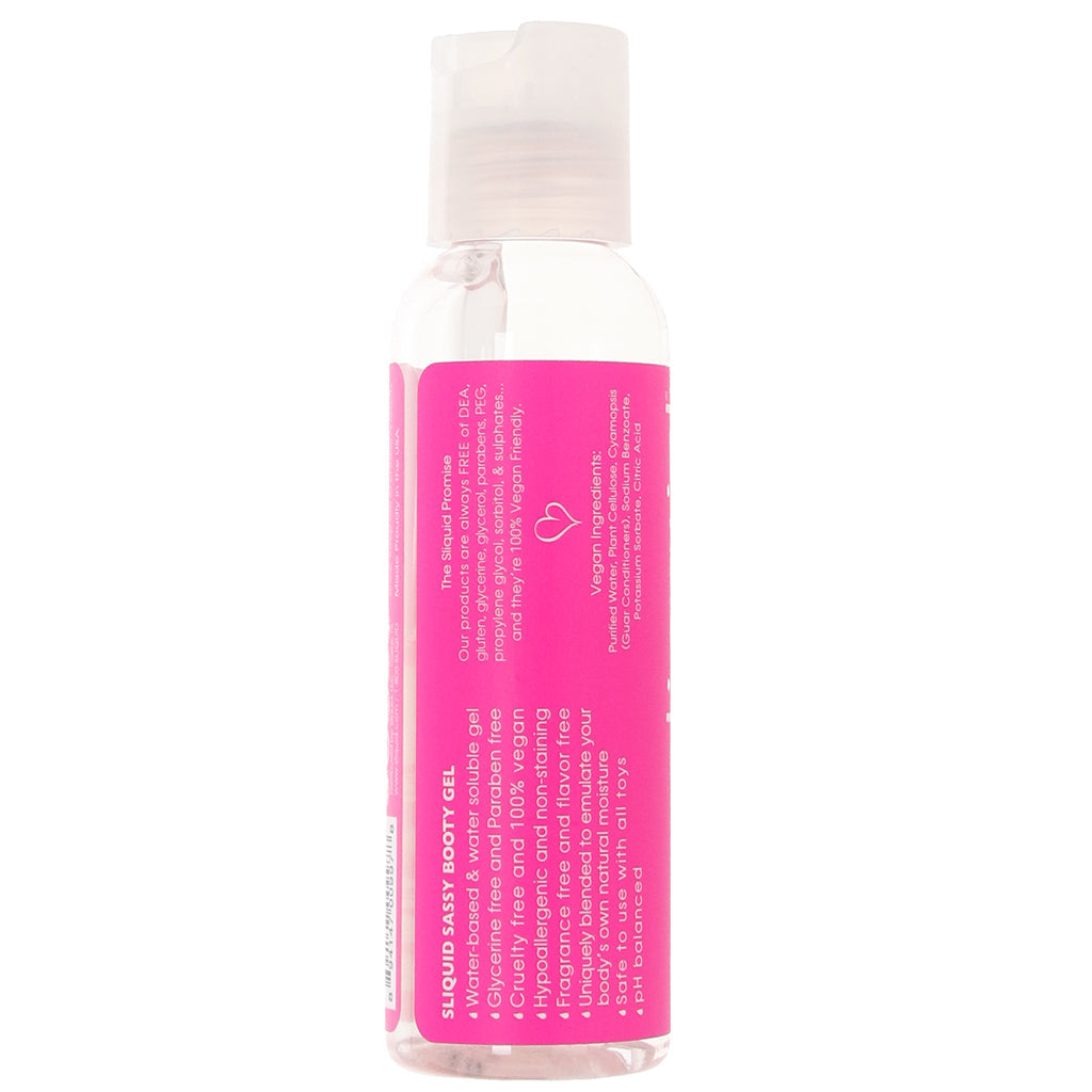 Sassy Booty Gel Natural Lubricant in 2oz/60ml Lubes and Lotions > Anal Sex Lubes