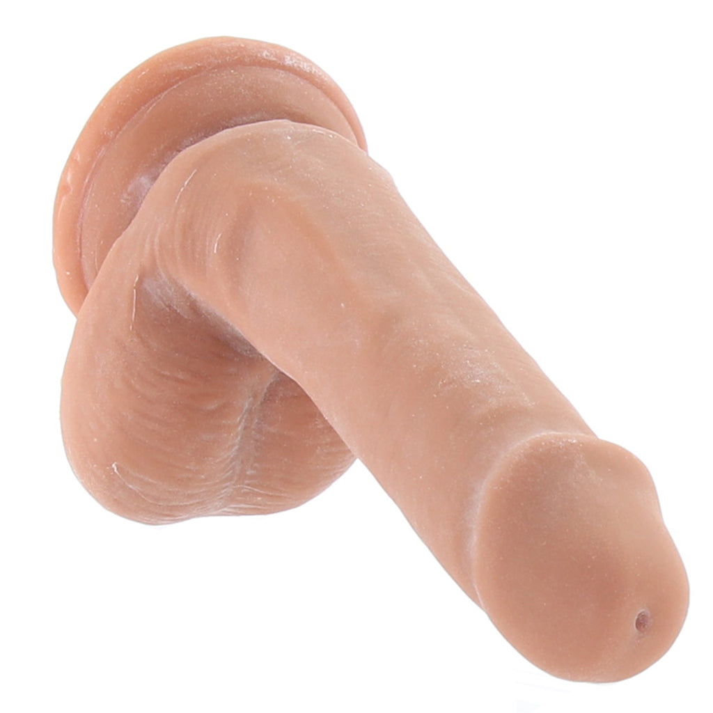 Dr. Skin Plus 6 Inch Posable Dildo in Mocha Dildo Sex Toys > Realistic Dildos