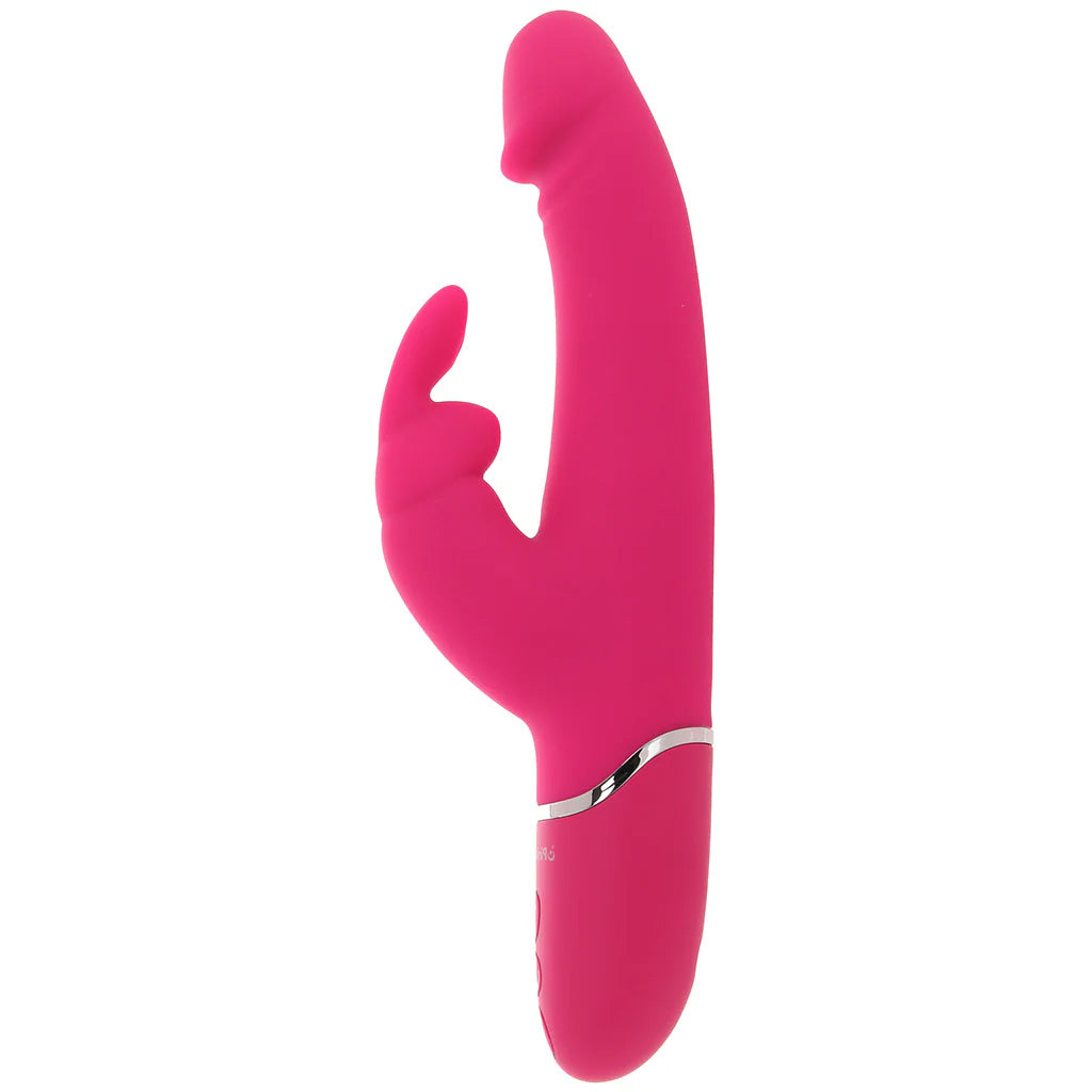 PinkCherry Warming Realistic Rabbit Vibe in Pink Vibrators > Rabbit Vibrators